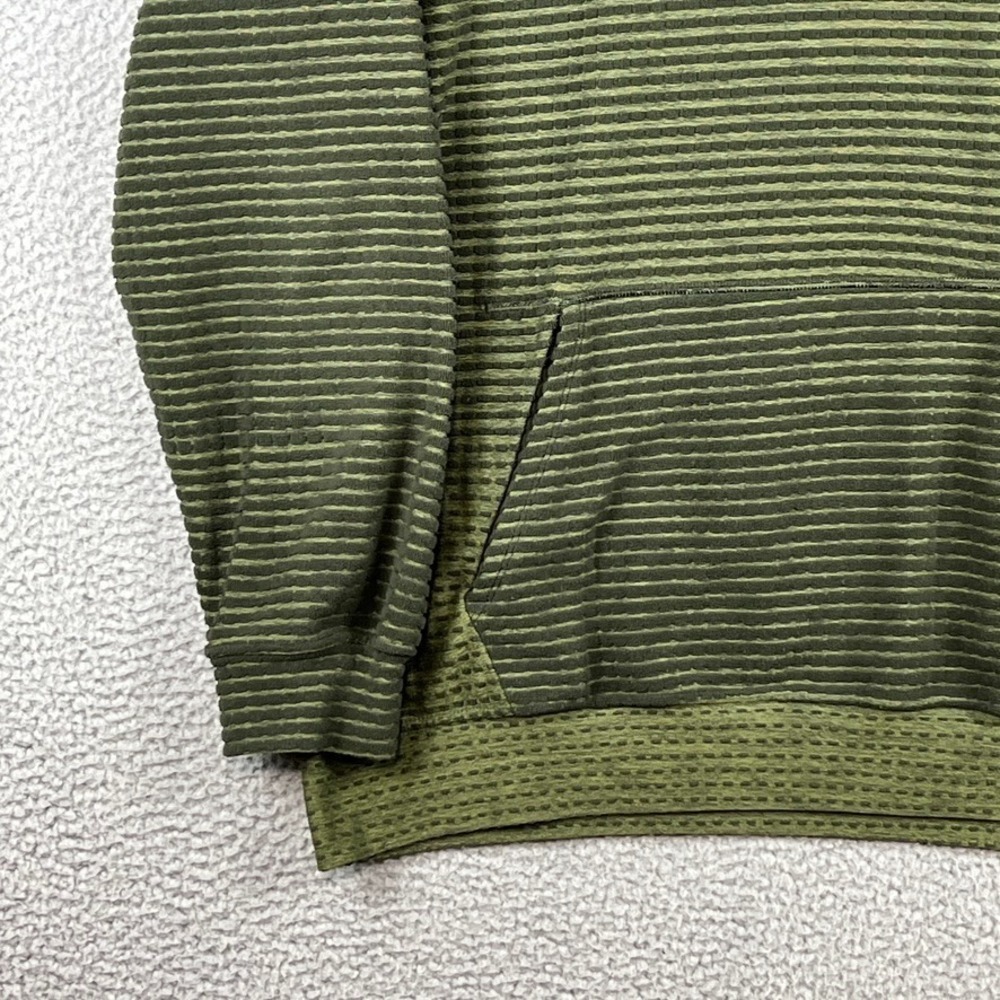 Nike Pro Therma FIT ADV Hoodie Men's Medium Green Black Swoosh DD1707-355 - Picture 4 of 16